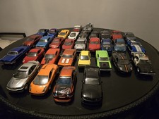 Collection Of 32 Diecast Model Cars 1/24 Scale