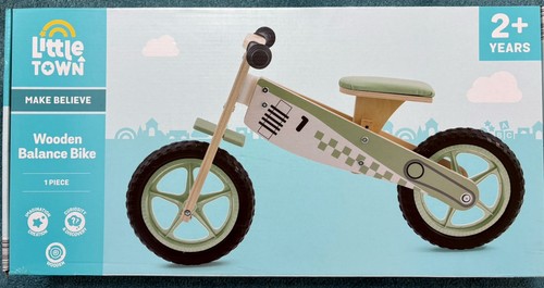 Littletown wooden balance - wooden, bike