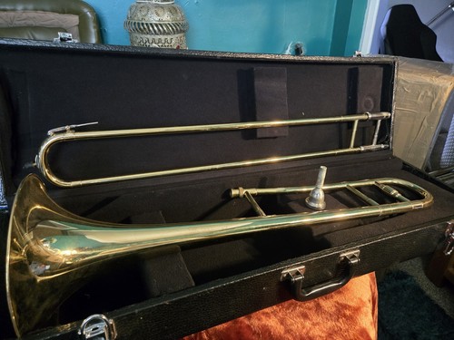 Tenor slide trombone brass - tenor,