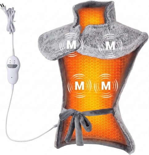 Plush electric heating pad - plush,
