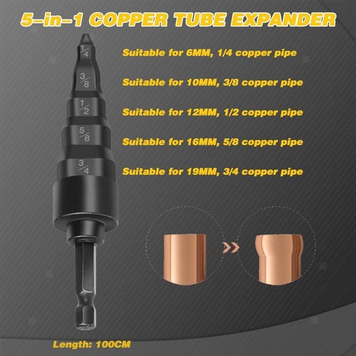 Copper tube flaring tool - copper,