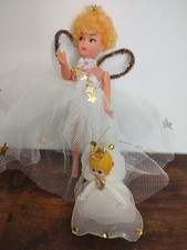2 Vintage Christmas Tree Angel
