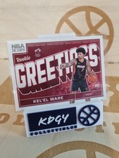 KEL'EL WARE 'ROOKIE GREETINGS' (MIAMI HEAT, PANINI NBA HOOPS 2024-25)