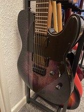 ESP LTD TE-200DX Purple Burst Telecaster Electric Guitar