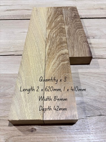 Planed iroko hardwood offcuts - planed,