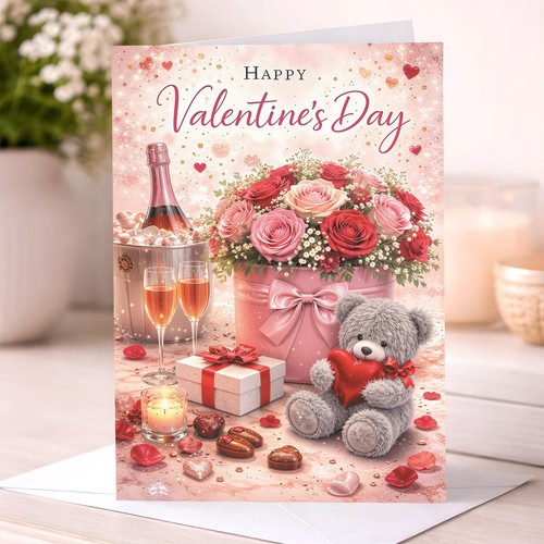 Valentine day card - valentine’s,
