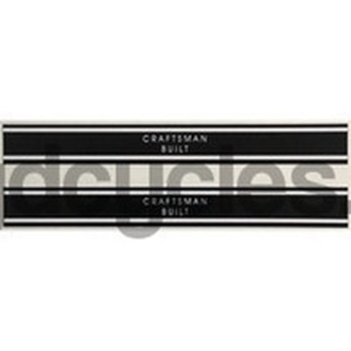 Carlton seat bands stripes - seat, bands/stripes