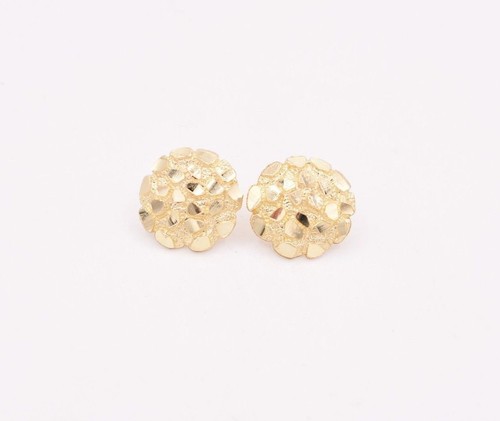 Large round diamond cut nugget - large,