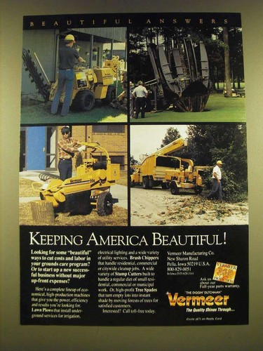 1990 vermeer lawn - vermeer, plows