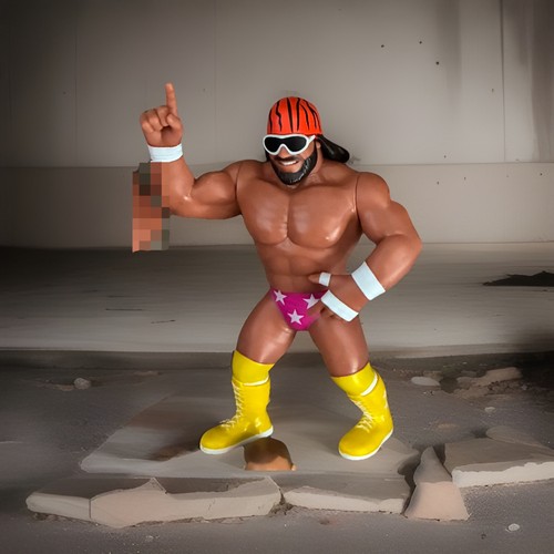Toys wrestle something - toys, wrestle-something
