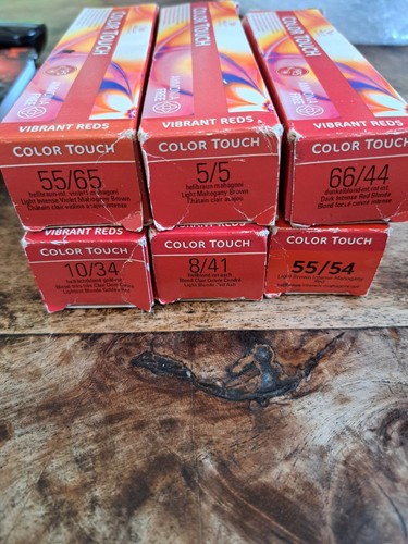 Wella colortouch 6 tubes - colortouch,