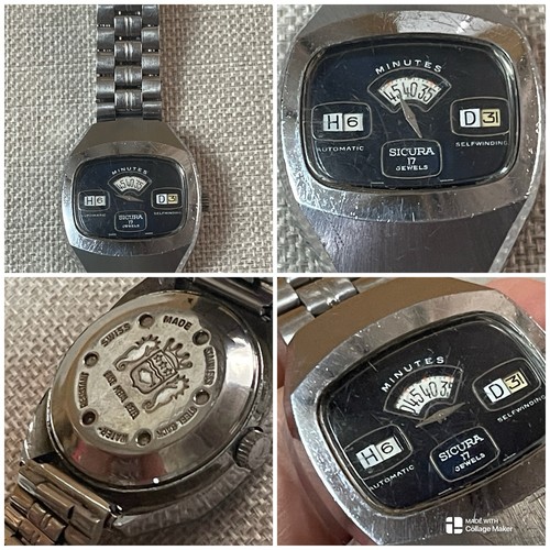 Vintage swiss sicura automatic - vintage,