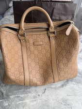 Gucci Boston Bag Medium Beige