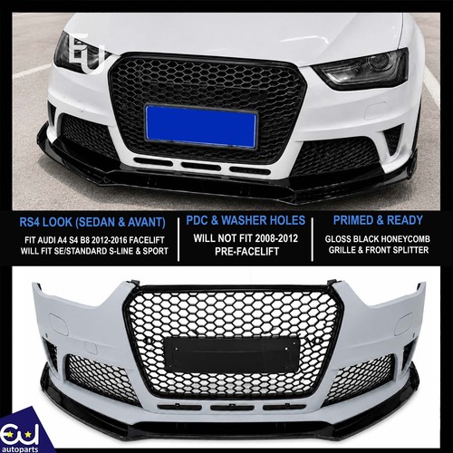 Rs4 conversion front bumper - rs4,