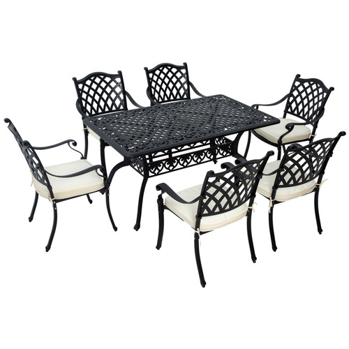 Piece cast aluminium patio - cast,