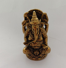 Old Tibet Bronze 4 Arms Ganesh