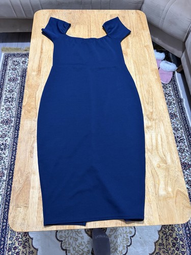 Boohoo navy blue bardot - boohoo,