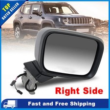 Door Wing Mirror For Jeep Renegade 2015-2020 9Wires Electrical Heated Right Side