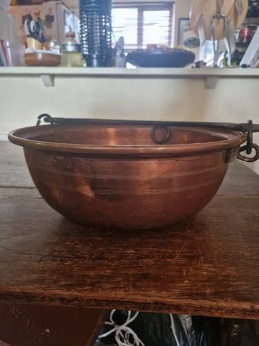 Antique copper jam pan also - copper,