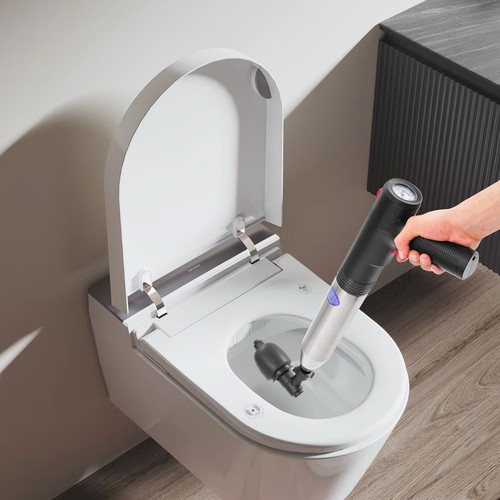 Electric toilet plunger with - toilet,