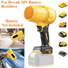 For Dewalt 18V Battery High Power Strong Wind Turbo Jet Fan Blowing Hair Dryer