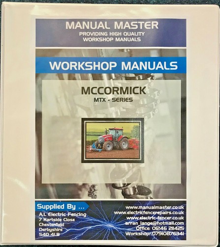 Mccormick mtx series workshop - series,