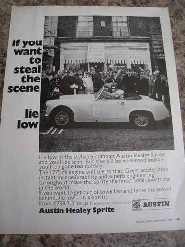 Austin healey sprite british - austin,