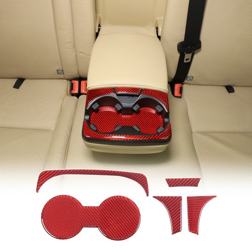 Carbon fiber red rear - fiber, cup