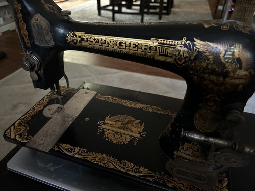 Antique 1904 singer sewing - antique,