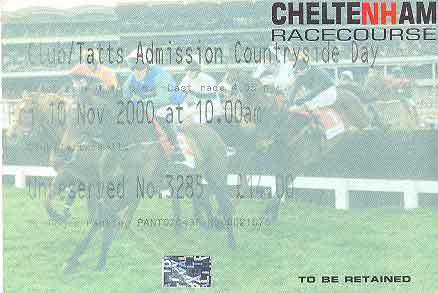 Cheltenham nov 2000 horse - 2000,