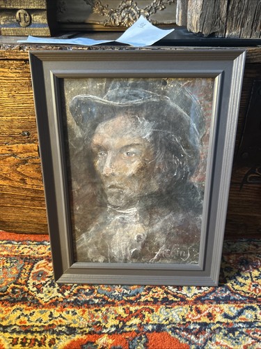 Antique 18th century - century, portrait