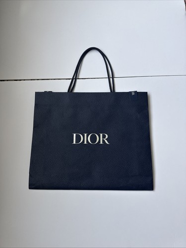 Dior pebbled cotton navy blue - dior,