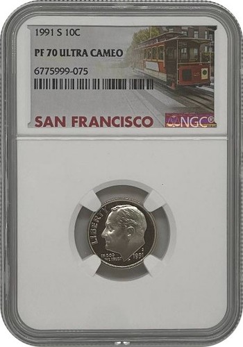 1991 proof roosevelt - proof,
