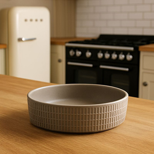 Stoneware deep dish - bowl, 16cm