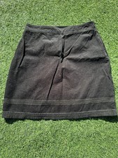 Boden Cord Mini Skirt Brown UK