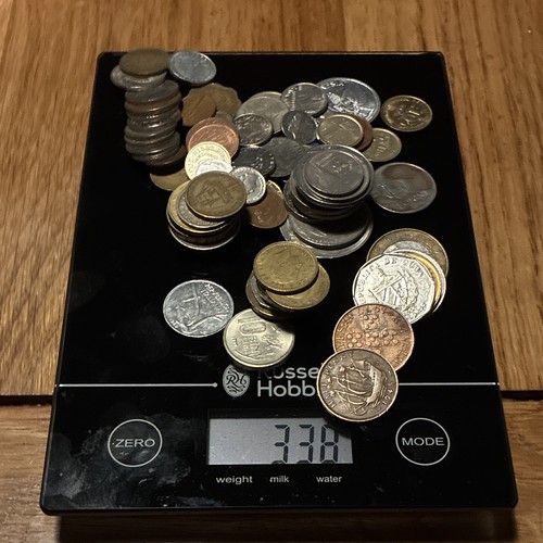World coins bulk - ., 338g