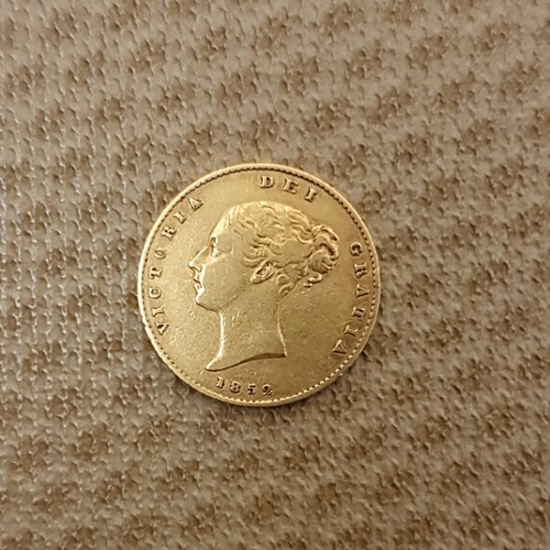 22ct gold half - half, sovereign