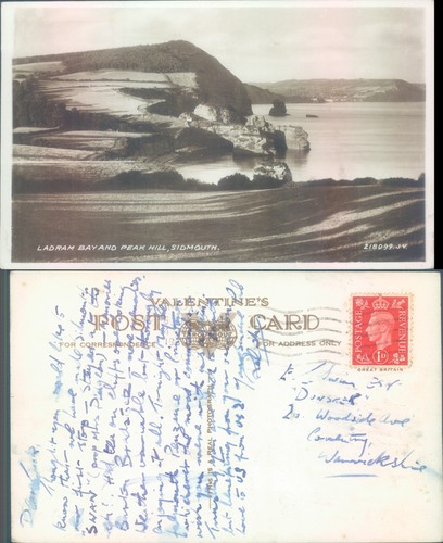 Ladram bay and - ladram, hill