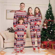 Snowman Elf Christmas Pyjamas