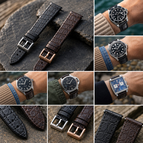 High end crocodile leather - end,
