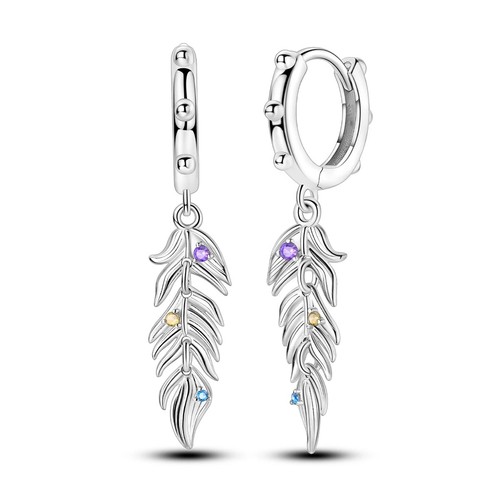 Women feather dangle - women,