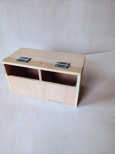 Double finch nest boxes