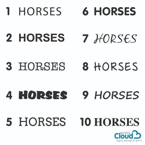 Horse box trailer stickers - or,