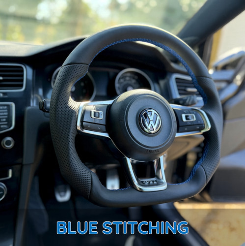 Leather steering wheel - steering, for