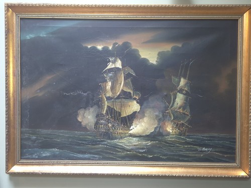 Large original harvey - large, framed