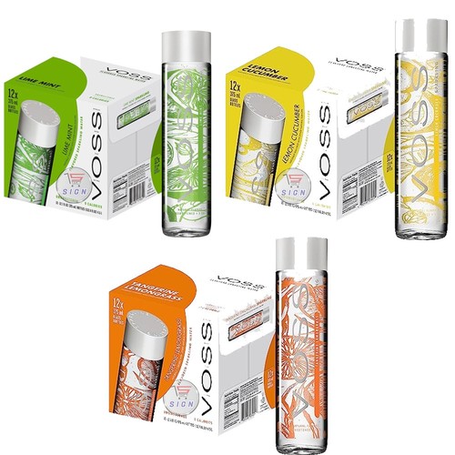 Voss drink water 375ml variety - drink,