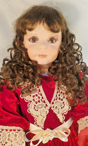 Porcelain doll rachel - porcelain, "rachel"