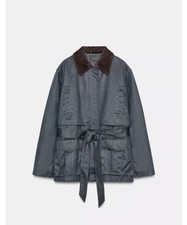 Zara Waxed Jacket With