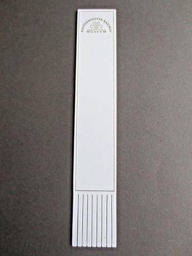 Leather bookmark kidderminster - leather,