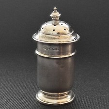 Silver Hallmarked Pepper Pot